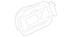 Bmw 51-17-7-433-407 Genuine Fuel Pocket