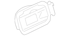 51-17-7-433-407 Bmw Genuine Fuel Pocket