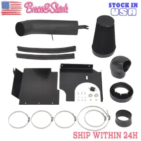 C152-a032 Bruce&shark 4 Inch Cold Air Intake Heat Shield Kit For Gmc/chevy V8 4.8l/5.3l/6.0l 1999-06 Us