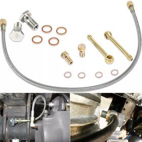 Bu-auto Buqp092 Fuel Line Crossover Kit For 2003-2010 Ford Powerstroke 6.0l Navistar Vt365
