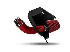 Bt-cai-035-red Bylt Industry Cold Air Intake With Heat Shield For 2013-2019 Cadillac Ats 2.0l Wrinkle Red