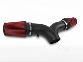 Bylt Industry Bt-cai-049-blk-d Dual Air Intake For 2006-2010 Jeep Commander 5.7l 6.1l V8 Hemi Wrinkle Black