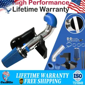Rhi-cd01 Carbole Heat Shield Air Intake Filter Kit For 1999-2007 Chevy Silverado Gmc Sierra 1500