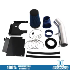 9906g Carmocarshop Cold Air Intake Heat Shield Kit 4 Inch For 1999-06 Gmc Chevy V8 4.8l 5.3l 6.0l