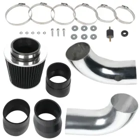 Ze1091144110725201g Cciyu Cold Air Intake System Kit Filter Fits Gmc Sonoma 4.3l V6 1996-2004 Black