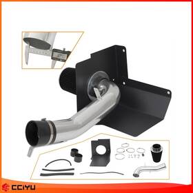 Cciyu Ze1159491516411201g Cold Air Intake Kit With Heat Shield Fits Gmc Sierra 1500 4.8l 5.3l 2010-2013