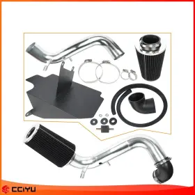 Ze957182010725301g Cciyu Cold Air Intake System Kit Filter For Gmc Sonoma 2.2l 1998-2003 Black