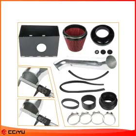 Ze957182510725801g Cciyu Cold Air Intake System Kit Filter Fits Dodge Ram 2500 5.7l V8 2003-2008 Red