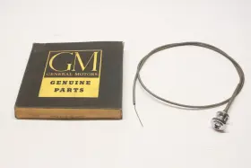 1991689 Chevrolet Nos 1955-59 Gmc Truck Chrome Hand Choke Throttle Cable Gm