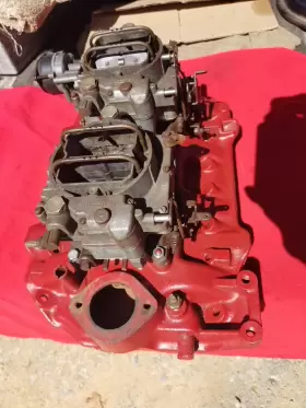 2631s Chrysler 1957 58 318 Poly 2x4 Carburetors Front Carb