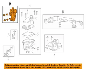 68224520aa Chrysler Oem 14-17 Cherokee Engine Air Intake-resonator