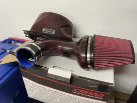 44001d-r Corsa Performance Red Carbon Fiber Cold Air Intake
