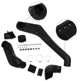 12391594 Csdex Intake Snorkel Kits Fits 1993-1998 Jeep Grand Cherokee Zj X4 Off Road Left Black