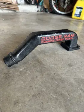 3913351 Cummins Air Intake Cross Over Pipe 1989-1991 12 Valve Dodge Ram Diesel 5.9l 6bt
