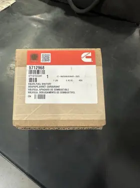 5712968 Cummins Genuine Fuel Shut Off Valve New Unopened