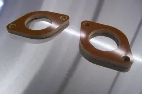 38pdsi.25 Dashman Fits Solex 38 Pdsi 38mm Carb Intake Spacer Riser Phenolic Insulator 1/4 Inch Pair