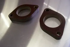 40dcoe5 Dashman Fits 40mm Weber Carb Spacer 40 Mm Dcoe Riser Phenolic Insulator Dellorto 1/2 Inch