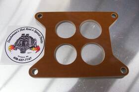 Dashman Afbp2 For Early Carter Afb Phenolic Insulator Spacer 4 Barrel Carb Riser 1957-1964 1/4