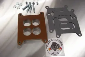 Wcfb.5 Dashman For Carter Wcfb Phenolic Carb Insulator Spacer 4 Barrel Heat Soak Riser 1/2 Inch Kit