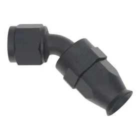 6-02-0855-b Deatschwerks 8an Female Swivel 45-degree Hose End Ptfe Black