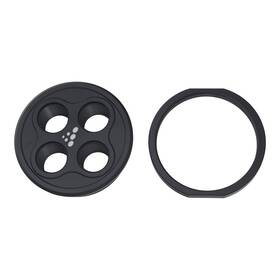 Deatschwerks 6-03-0701 For Quad 10an Orb Bulkhead - Anodized Matte Black