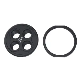 6-03-0701 Deatschwerks For Quad 10an Orb Bulkhead - Anodized Matte Black