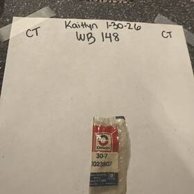 Delco 7023807 Nos Gm Carburetor Needle And Seat 51-66 Buick Oldsmobile Pontiac Cadillac