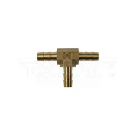 493-029.1 Dorman Fuel Hose Fitting Brass Tee Connector 1/4 Inch