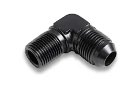 At982203erl Earls Performance Plumbing 90 Degree Elbow Male An -3 To 1/8 Inch Npt