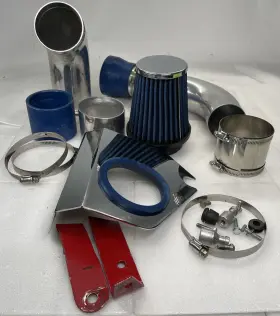 Ci-fd-06bl-01-e Eauto Tuning Cold Air Intake Kit Blue Filter For 99-04 Ford Mustang 3.8 V6 Read Description