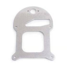 Edelbrock 8189 Fuel Pressure Single Regulator Mounting Plate Only Holley 4150