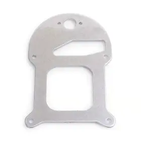 8189 Edelbrock Fuel Pressure Single Regulator Mounting Plate Only Holley 4150