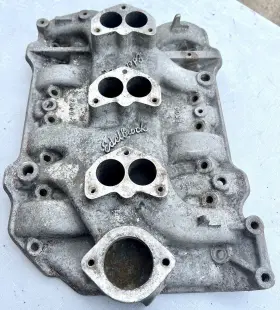 P600 Edelbrock Rare Mopar Poly 318 3x2 Six Pack Tri Power Holley 94 Stromberg 97
