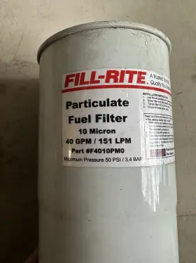 F4010pm0 Fill Rite Fill-rite Particulate Filter For Diesel Gasoline Ulsd And Ethanol Blend