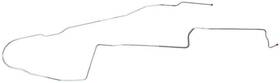 Fine Lines 9291p 1963-64 Ford Falcon/mercury Comet Convertible 260/289 8-cylinder Fuel Tank To