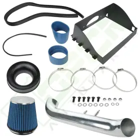 Fl10706cn241p Flatroad 3.5 Inch Cold Air Intake System And Filter For 2015-2020 Ford F-150 With 5.0l V8