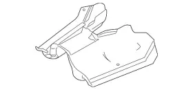 8a4z-9a032-a Ford Genuine Heat Shield