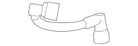 Br3z-6a664-b Ford Genuine Pcv Hose