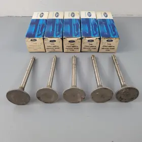 C5az-6505-a Ford 5 New Nos 1965 1966 1967 1968 1969 1970 240 300 Valves Standard
