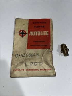 Ford C7az-9564-b Genuine Valve Nos Autolite Free Shipping