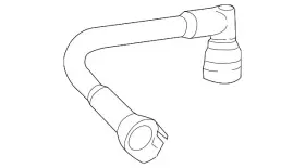 Dl3z-6a664-a Ford Genuine Pcv Hose