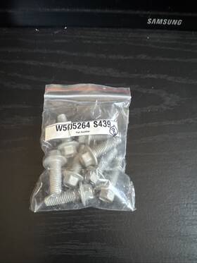 Ford W505264-s439 8-pack Of Genuine Oem Abs Sensor Bolts