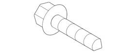 Ford W712403-s439x Genuine Engine Air Intake Hose Screw