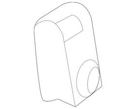 Ford W718393-s439 Genuine 2020-2024 - Rear Bracket U-nut