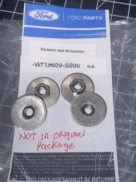 W719609-s900 Ford 2020-2025 Castle Nut And Washer Assembly