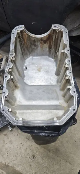 Xr3e-6675-fa Ford Aluminum Oil Pan Mustang 1994-2004 V6 3.8 Sn95 New Edge