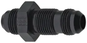 483210-bl Fragola -10an Straight Bulkhead - Black