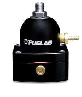 Flb51504-1 Fuelab 515 Carb Adjustable Fpr 4-12 Psi 2 -6an In 1 Return - Black