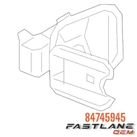 84745945 General Motors 2019-2025 Chevrolet Silverado 1500 Fuel Filler Housing New Oem
