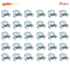 Icc104835 Genrics 30 Pack 14mm -16mm 3/8 Inch High Quality Fuel Injection Hose Clamp Auto Clamps